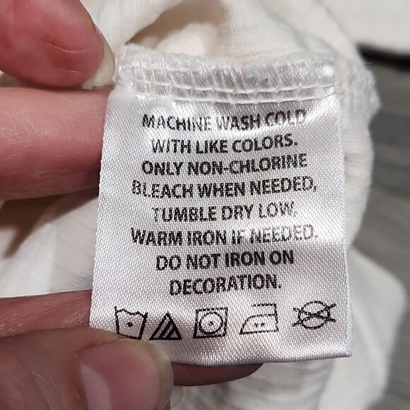 EUC Ivory Pressbox UMC Prembroke Ribbed Sweatshirt - Picture 5 of 7